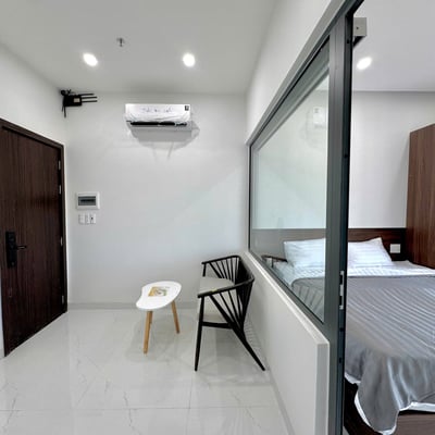 Furnished 1-bedroom apartment rental with amazing sea and mountain views, Da Nang, Vietnam