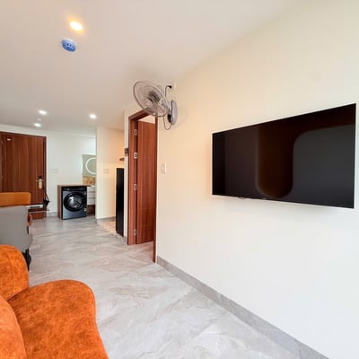 Аренда новой и меблированной квартиры 50 м² рядом с пляжем в Дананге, Вьетнам