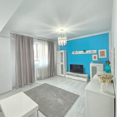 Rent of a bright and furnished two-room apartment, Sector 6, Bucharest, Romania