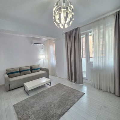 Rent of a bright and furnished two-room apartment, Sector 6, Bucharest, Romania