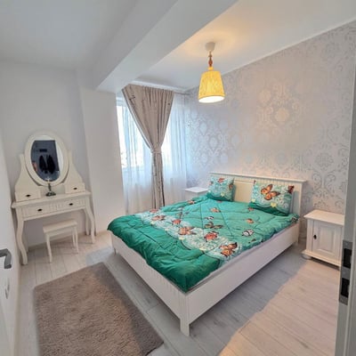 Rent of a bright and furnished two-room apartment, Sector 6, Bucharest, Romania
