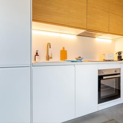 Modern ocean-view apartment in Los Gigantes for rent, Tenerife, Spain