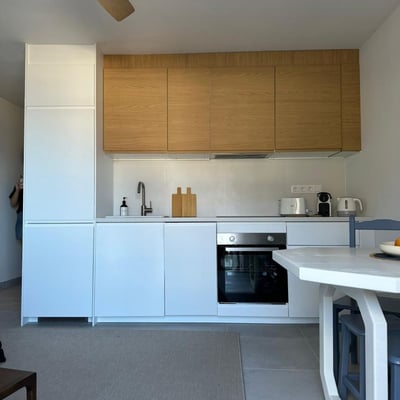 Modern ocean-view apartment in Los Gigantes for rent, Tenerife, Spain