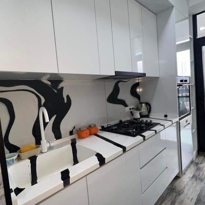 Modern bright 80 m² apartment with 3 bedrooms for rent, Tbilisi, Georgia