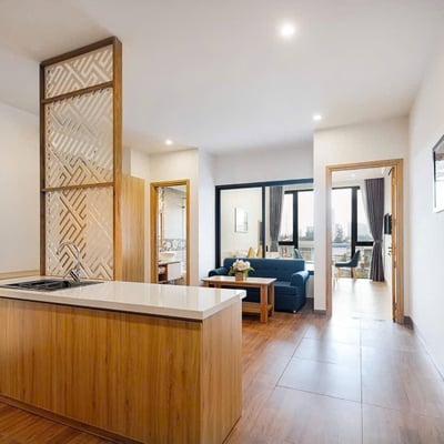 Spacious apartment with modern design for rent, 60 m², Son Tra, Da Nang, Vietnam