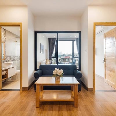 Spacious apartment with modern design for rent, 60 m², Son Tra, Da Nang, Vietnam