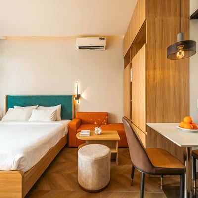 Rent a luxury, fully furnished apartment near the beach, Son Tra, Da Nang, Vietnam