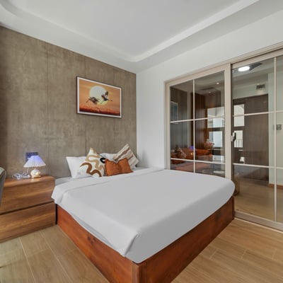 Modern and bright apartment for rent near the beach, Da Nang, Vietnam