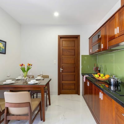 Cozy furnished apartment for rent with a large balcony, Son Tra District, Da Nang, Vietnam