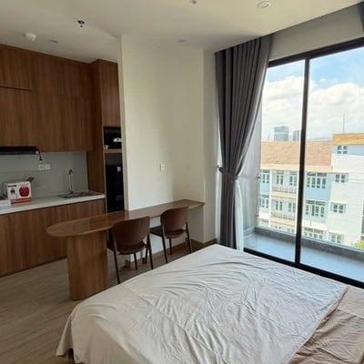 Studio 40m² for Rent Near the Beach, Son Tra District, Da Nang, Vietnam