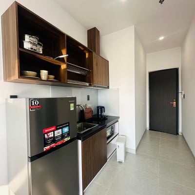 Location d'un studio moderne et chaleureux avec vue sur la ville, Son Tra, Da Nang, Vietnam