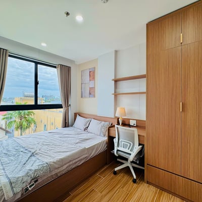 Rental of a spacious modern apartment, Ngu Hanh Son, Da Nang, Vietnam