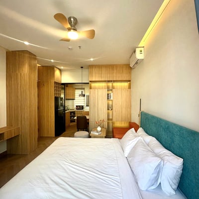 Alquiler de estudio nuevo y completamente amueblado con piscina, Son Tra, Da Nang, Vietnam