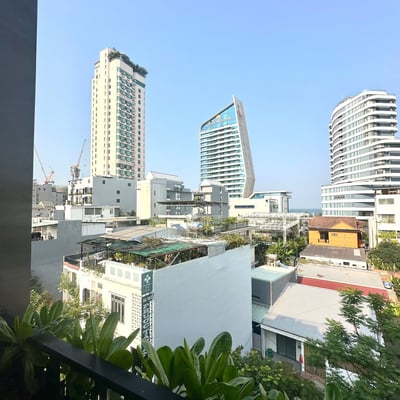 Аренда новой, полностью меблированной студии с бассейном, район Сон Тра, Дананг, Вьетнам