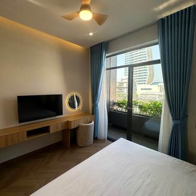 Alquiler de estudio nuevo y completamente amueblado con piscina, Son Tra, Da Nang, Vietnam