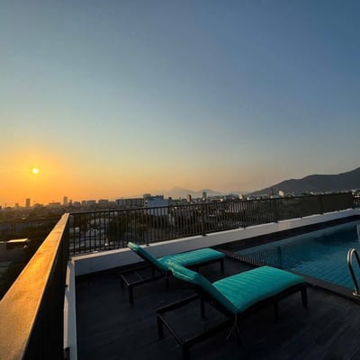 Alquiler de lujoso y moderno ático, Son Tra, Da Nang, Vietnam