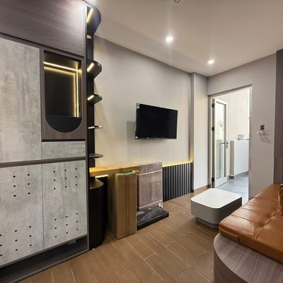 Wohnung mit modernem Interieur zur Miete nahe dem My Khe Strand, Da Nang, Vietnam