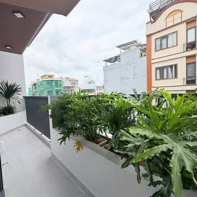 Аренда современной, светлой квартиры рядом с пляжем, Дананг, Вьетнам