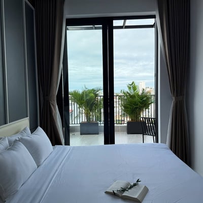 Alquiler de apartamento nuevo y completamente amueblado con balcón, Da Nang, Vietnam