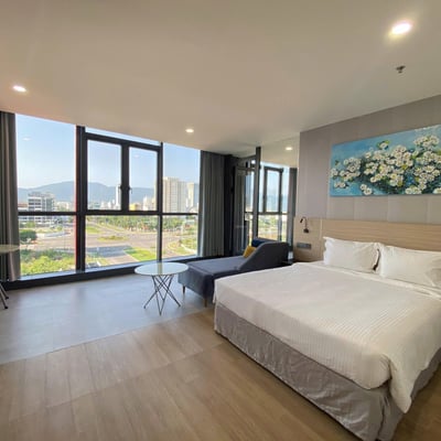 Аренда стильной, панорамной квартиры, 2 спальни, Дананг, Вьетнам