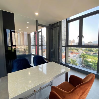 Аренда стильной, панорамной квартиры, 2 спальни, Дананг, Вьетнам