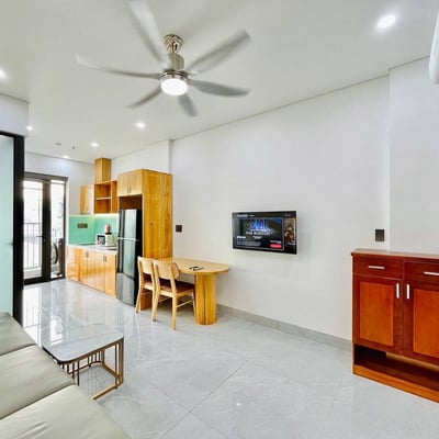 Comfortable and bright apartment for rent, 40 m², Da Nang, Vietnam