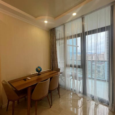 Apartment 58m² for Rent in New Wave Hotel, City Center, Batumi, Georgia