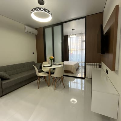 Modern Apartment Rental 38m² in NBG Panorama, Batumi, Georgia
