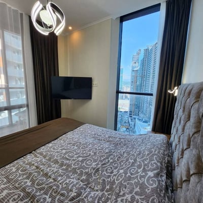 Furnished Apartment 52m² for Rent Near the Sea, Batumi, Georgia