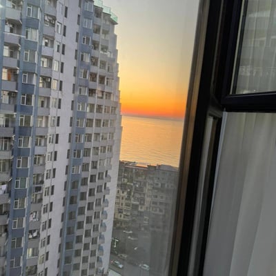 Studio moderne 30m² à louer au NBG Panorama, Batoumi, Géorgie