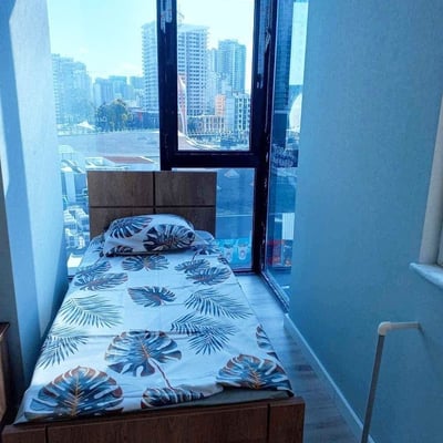 Сдаётся в аренду квартира (60м²) с панорамным видом на горы и город, Батуми, Грузия