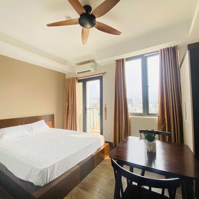 Rent a cozy, fully furnished studio, Hai Chau, Da Nang, Vietnam