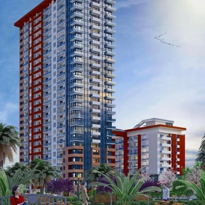 Alquiler de un apartamento totalmente nuevo de 2 habitaciones, 58 m², cerca del mar, Batumi, Georgia