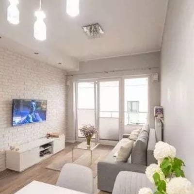 Long-term rent of a 2-room apartment 45 m² in Mokotów district, Warsaw, Poland