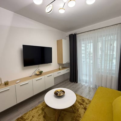 Location d’un nouvel appartement meublé de 1 pièce, Bucarest ,Secteur 6, Roumanie