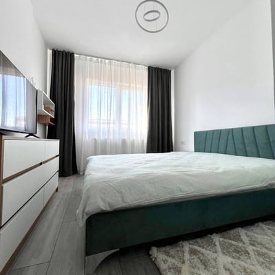 Rent of a recently built furnished 2-room apartment, Bucharest, Sector 6, Romania