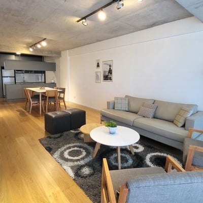 Rent of a new modern 3-room apartment, 120 m², Buenos Aires, Argentina