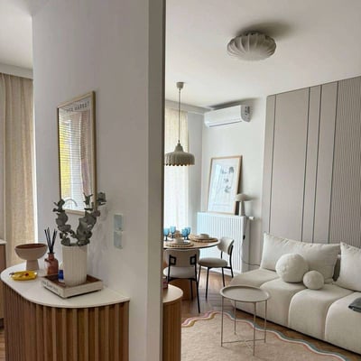 Rent of a new stylish 2-room apartment, 46 m², Wilanów, Warsaw, Poland