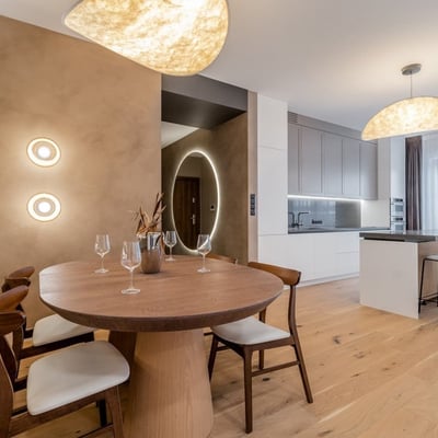 Alquiler de un apartamento elegante de 3 habitaciones, 121 m², Powiśle, Varsovia, Polonia