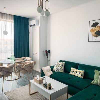 Location d’appartements confortables et meublés de 2 pièces, 54 m², Mamaia Nord, Constanța, Roumanie