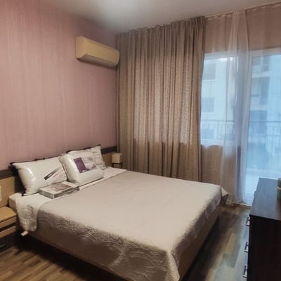 Rent of a comfortable furnished 2-room apartment, Briz, Varna, Bulgaria