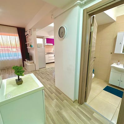 Rent of a comfortable 2-room apartment with a sea view, 55 m², Mamaia, Constanța, Romania