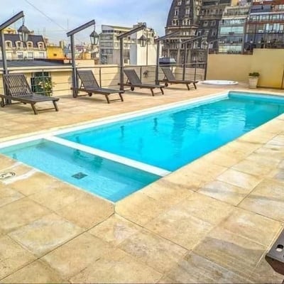 Rent of a spacious furnished 3-room duplex, 120 m², San Telmo, Buenos Aires, Argentina