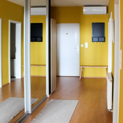 Rent of a comfortable 2-room apartment, Bratislava–Nové Mesto, Slovakia