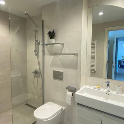 Miete einer 3-Zimmer-Wohnung mit Stadtblick, 90 m², BW Aria, Belgrad, Serbien