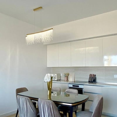 Miete einer 3-Zimmer-Wohnung mit Stadtblick, 90 m², BW Aria, Belgrad, Serbien