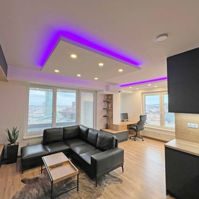 Rent of a luxurious 2-room apartment, 60 m², Old Town, Bratislava, Slovakia