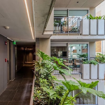 Miete eines neuen, hellen, möblierten Studios, Recoleta, Buenos Aires, Argentinien