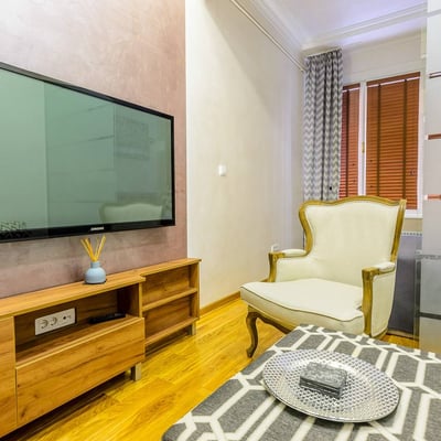 Rent of a furnished 2-room apartment, 30 m², Belgrade city center, Serbia