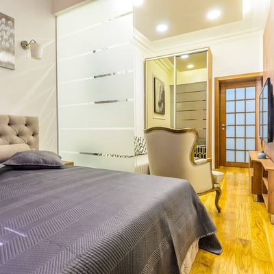 Rent of a furnished 2-room apartment, 30 m², Belgrade city center, Serbia